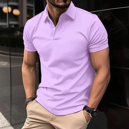 Men'S Short-Sleeved Polo Shirt